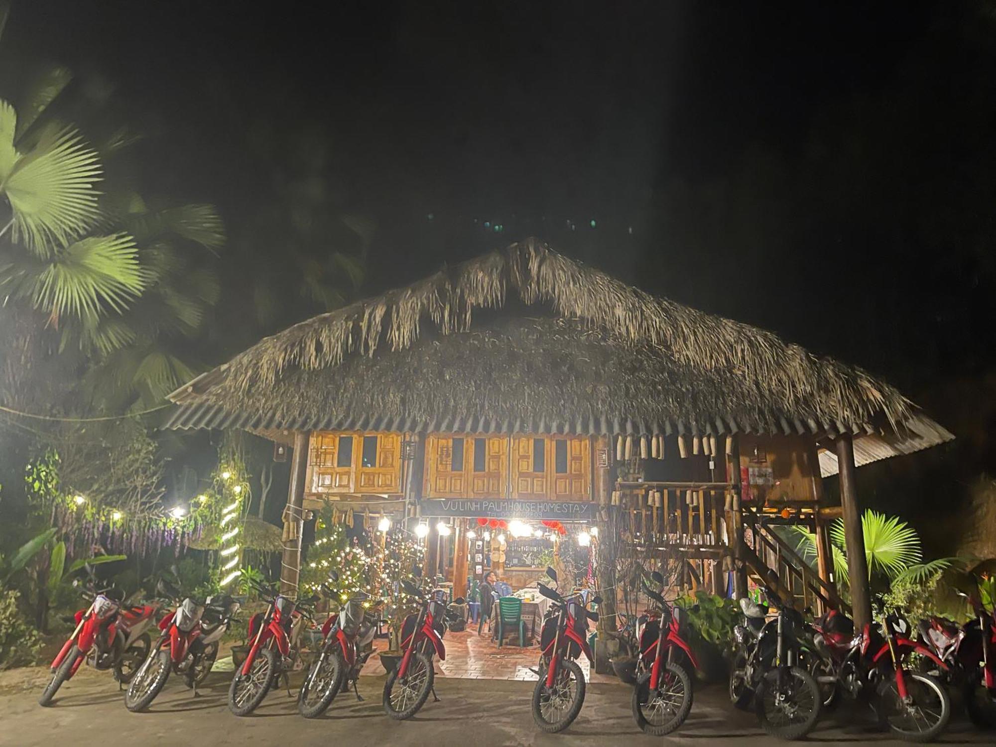 Vu Linh Palm House Homestay - Bungalow Yen Bai Dış mekan fotoğraf
