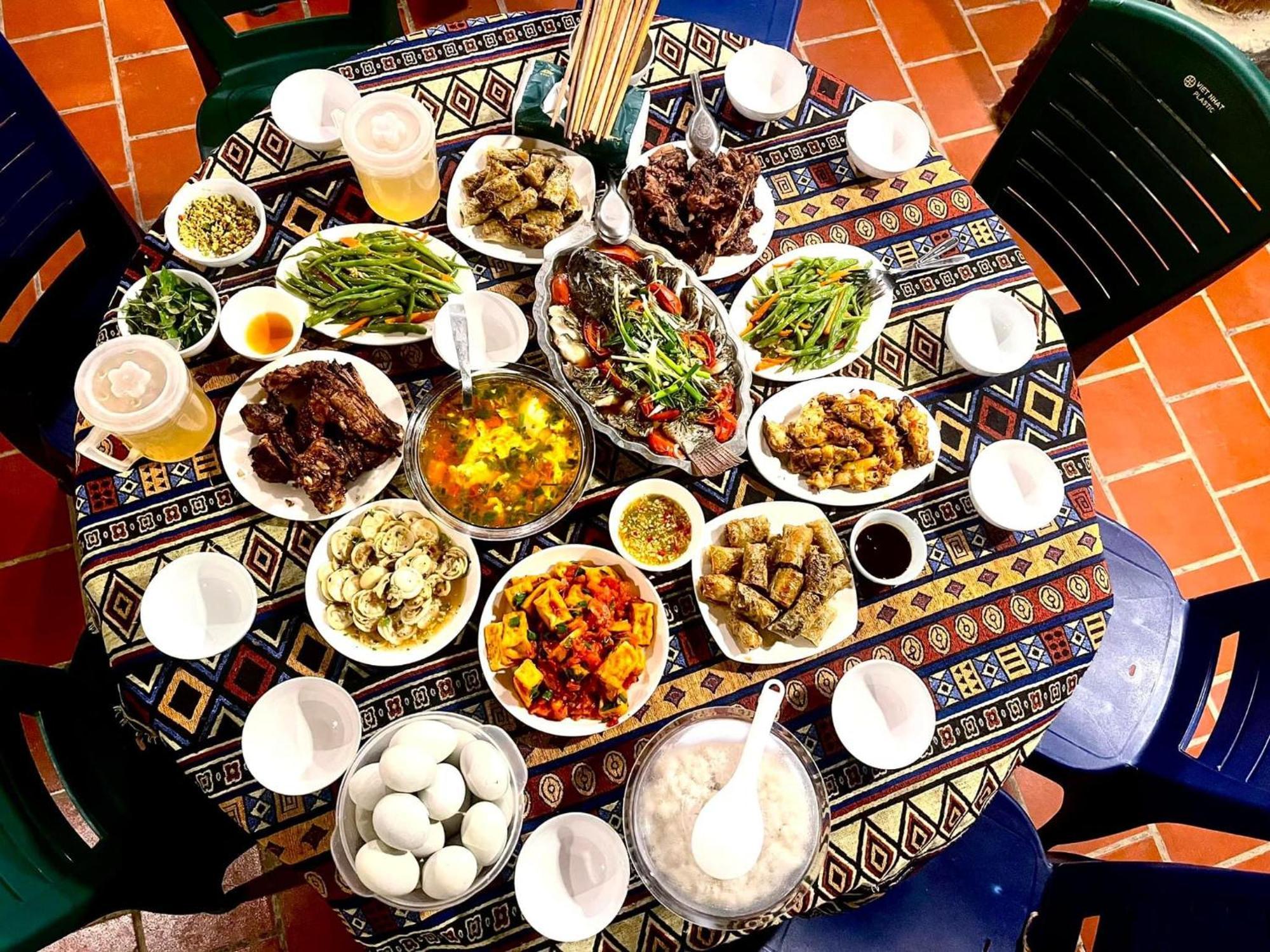 Vu Linh Palm House Homestay - Bungalow Yen Bai Dış mekan fotoğraf